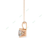 Load image into Gallery viewer, Princess Solitaire Pendant PE1235