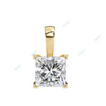 Load image into Gallery viewer, Princess Solitaire Pendant PE1235
