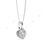 Load image into Gallery viewer, Round Solitaire Pendant PE1236