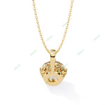 Load image into Gallery viewer, Round Solitaire Pendant PE1236