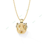 Load image into Gallery viewer, Round Solitaire Pendant PE1237