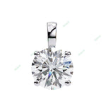 Load image into Gallery viewer, Round Solitaire Pendant PE1237