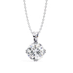 Load image into Gallery viewer, Round Solitaire Pendant PE1239