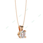 Load image into Gallery viewer, Round Solitaire Pendant PE1241