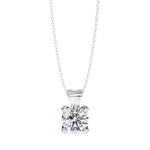 Load image into Gallery viewer, Round Solitaire Pendant PE1241