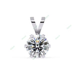 Load image into Gallery viewer, Round Solitaire Pendant PE1242