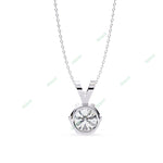 Load image into Gallery viewer, Round Solitaire Pendant PE1242
