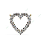 Load image into Gallery viewer, Round Heart Pendant PE1247