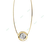 Load image into Gallery viewer, Round Solitaire Pendant PE1248