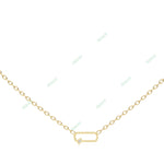 Load image into Gallery viewer, Round Paperclip Pendant PE1249