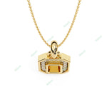 Load image into Gallery viewer, Emerald Halo Pendant PE1256