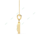 Load image into Gallery viewer, Emerald Halo Pendant PE1258