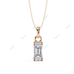 Load image into Gallery viewer, Emerald Delicate Pendant PE1259