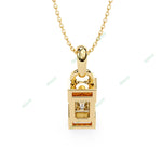 Load image into Gallery viewer, Emerald Delicate Pendant PE1259