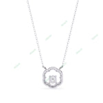 Load image into Gallery viewer, Round Halo Pendant PE1260