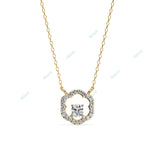 Load image into Gallery viewer, Round Halo Pendant PE1260