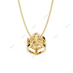 Load image into Gallery viewer, Round Halo Pendant PE1263