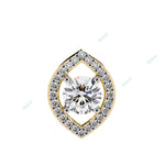 Load image into Gallery viewer, Round Halo Pendant PE1263