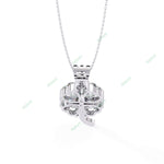 Load image into Gallery viewer, Round Clover Pendant PE1266