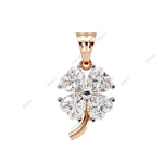 Load image into Gallery viewer, Round Clover Pendant PE1266