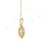 Load image into Gallery viewer, Heart Halo Pendant PE1270