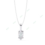 Load image into Gallery viewer, Marquise Solitaire Pendant PE1593