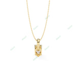 Load image into Gallery viewer, Marquise Solitaire Pendant PE1593