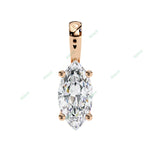 Load image into Gallery viewer, Marquise Solitaire Pendant PE1593
