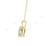 Load image into Gallery viewer, Pear Solitaire Pendant PE1594