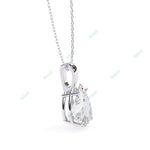 Load image into Gallery viewer, Pear Solitaire Pendant PE1594