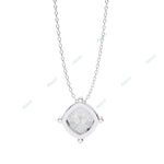Load image into Gallery viewer, Princess Solitaire Pendant PE1595