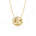 Load image into Gallery viewer, Princess Solitaire Pendant PE1595