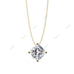 Load image into Gallery viewer, Princess Solitaire Pendant PE1595