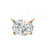 Load image into Gallery viewer, East West Solitaire Pendant PE1596