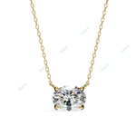 Load image into Gallery viewer, East West Solitaire Pendant PE1596