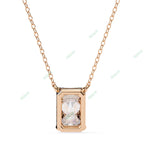 Load image into Gallery viewer, Emerald Solitaire Pendant PE1597
