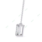 Load image into Gallery viewer, Emerald Solitaire Pendant PE1597