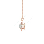 Load image into Gallery viewer, Double Halo Pendant PEDO008