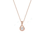 Load image into Gallery viewer, Twisted Drop Pendant PEDR005