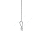 Load image into Gallery viewer, Twisted Drop Pendant PEDR005