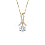 Load image into Gallery viewer, Solitaire Pendant PESO021