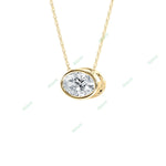 Load image into Gallery viewer, Bezel Solitaire Pendant PESO023