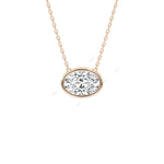 Load image into Gallery viewer, Bezel Solitaire Pendant PESO023