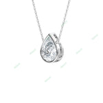 Load image into Gallery viewer, Bezel Solitaire Pendant PESO024