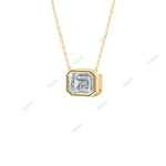 Load image into Gallery viewer, Bezel Solitaire Pendant PESO026