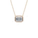 Load image into Gallery viewer, Bezel Solitaire Pendant PESO026