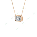 Load image into Gallery viewer, Bezel Solitaire Pendant PESO026