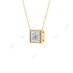 Load image into Gallery viewer, Bezel Solitaire Pendant PESO027