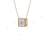 Load image into Gallery viewer, Bezel Solitaire Pendant PESO027