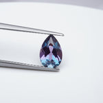 Load image into Gallery viewer, Pear lab grown alexandrite